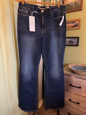 Seven7 Dark Blue Flare Jeans